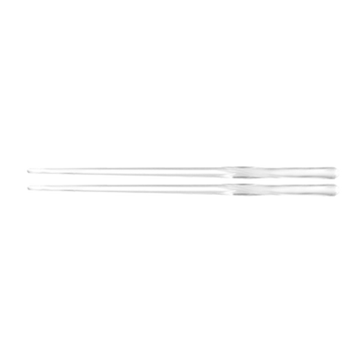 FOH FCH027CLT84 8.5" Long Clear Resin Drinkwise Chopsticks
