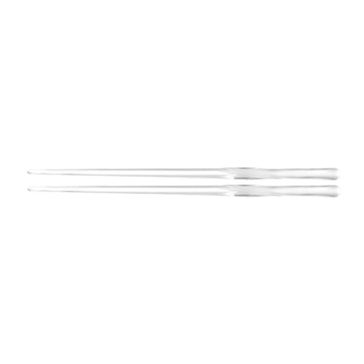 FOH FCH027CLT84 8.5" Long Clear Resin Drinkwise Chopsticks