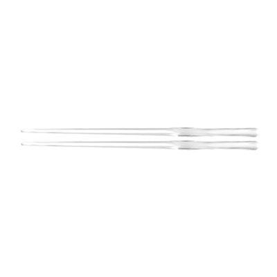 FOH FCH027CLT84 8.5" Long Clear Resin Drinkwise Chopsticks