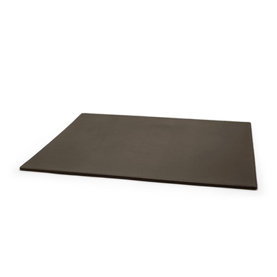 FOH RBL002BRL21 19" W x 24" D Brown Faux Leather London Blotter