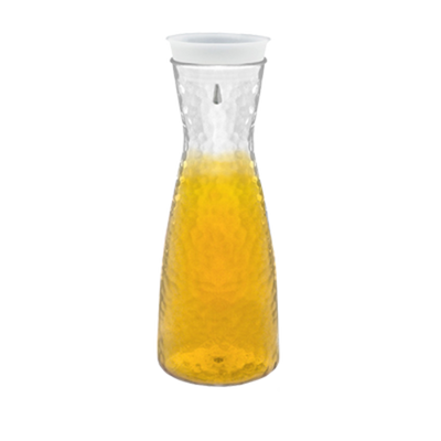 FOH ACF002CLT23 12 Oz. Clear Resin Round Drinkwise Carafe
