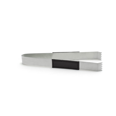 FOH BUT021BKS23 7" L Black Stainless Steel Tong