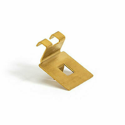 FOH RTH002GOS83 1.25" W Matte Brass Stainless Steel Tokyo Ice Bucket Tong or Scoop Holder