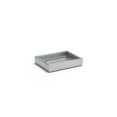 FOH RSD010SIT13 3.25&quot; W Rectangular Steel Composite Soap Dish
