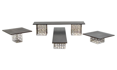 FOH BST006MUM28 Brown Metal Buffet Essentials