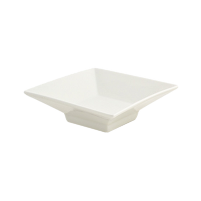 FOH DSD024BEP13 1 Oz. Square Porcelain Catalyst Kyoto Dish