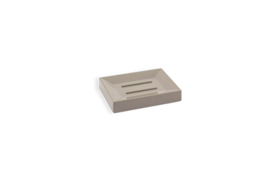 FOH RSD016BEB23 4" W Rectangular Bamboo Putty Soap Dish