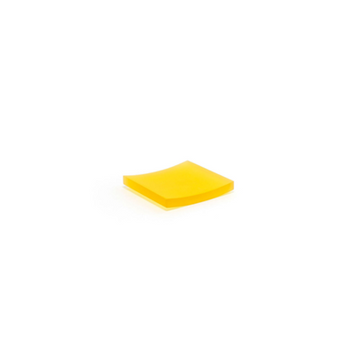 FOH RSD008ORR13 4" W Square Composite Ginger Soap Dish