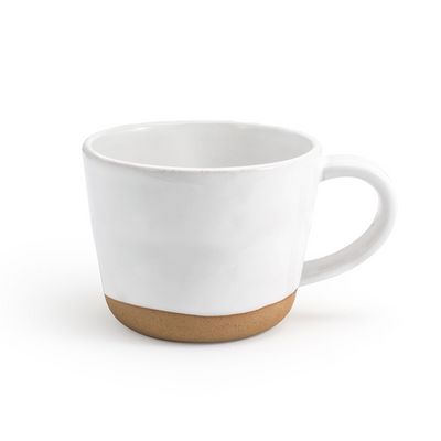 FOH DMU027WHP23 16 Oz. White Porcelain Artefact Mug