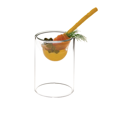 FOH ASA000CLG22 2 Oz. Round Tall Sampler Shot Glass