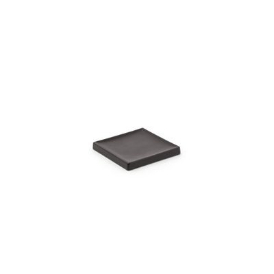 FOH RSD026ESC23 4" W Square Stone Espresso Soap Dish