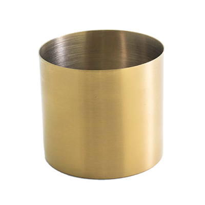 FOH DMU021GOS22 14 Oz. Round Stainless Steel Serving Accessories Holder