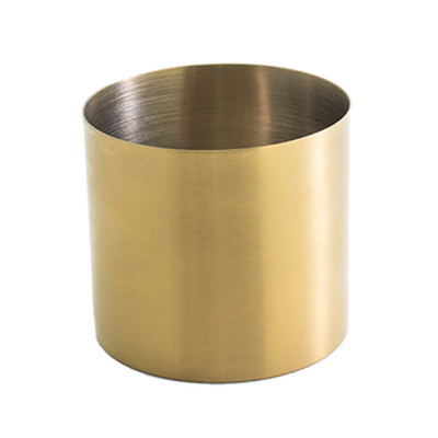 FOH DMU021GOS22 14 Oz. Round Stainless Steel Serving Accessories Holder