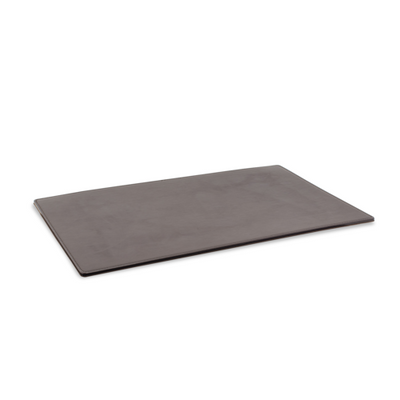 FOH RBL001BRL22 0.25" H x 12" W x 18" D Brown Faux Leather London Blotter