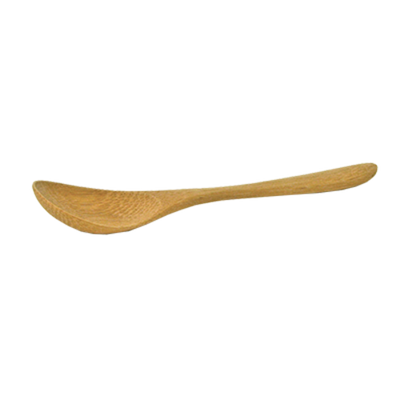 FOH BUT018BBB93 5.5" L Bamboo Servewise Re-Usable Spoon