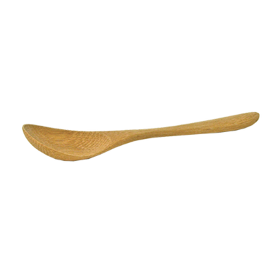 FOH BUT018BBB93 5.5" L Bamboo Servewise Re-Usable Spoon