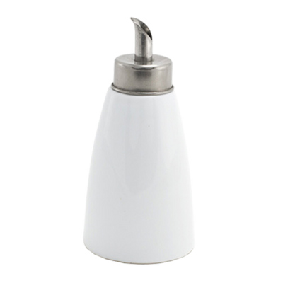 FOH TSH003WHP23 4 Oz. Round Sugar Pourer with Spout