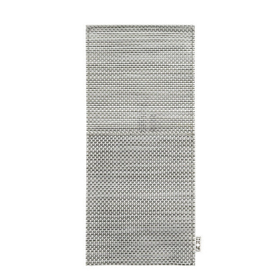 FOH FHO001GYV23 10" W Gray Vinyl Metroweave Pocket