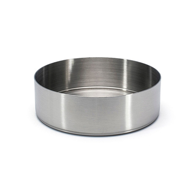 FOH DBO168BSS23 22 Oz. Round Stainless Steel Raised Rim Soho Bowl