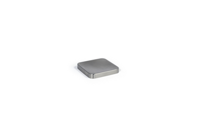 FOH RSD030BSS23 4" W Square Stainless Steel Mod Dish