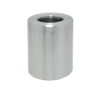 FOH BHO045BSS21 5.75" W Stainless Steel Round Buffetware Waste Bin