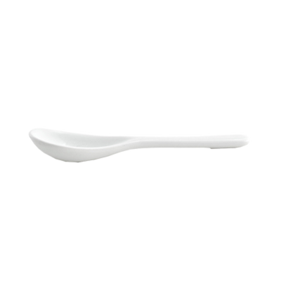 FOH FSP009WHP23 5" W Porcelain Condiment Spoon