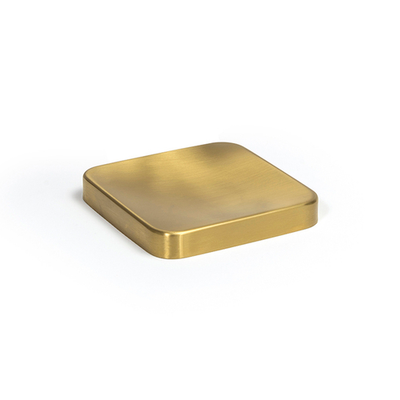 FOH RSD030GOS23 4" W Square Stainless Steel Tokyo Dish