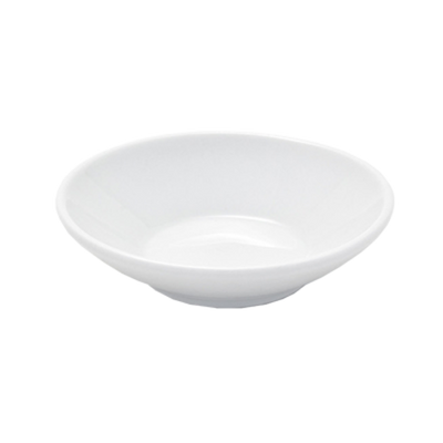 FOH DSD030WHP23 2 Oz. Round Porcelain Kyoto Dish