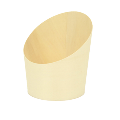 FOH DMU023NAW28 9 Oz. Wood Servewise Disposable Cup