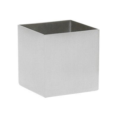 FOH TSH008BSS22 7 Oz. Brushed Stainless Steel Canvass Holder