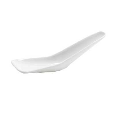 FOH FSP003WHP23 5.75" W Porcelain Tasting Spoon