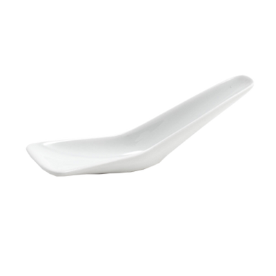 FOH FSP003WHP23 5.75" W Porcelain Tasting Spoon