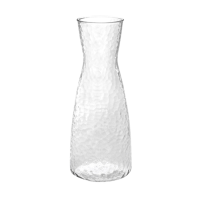 FOH ACF003CLT22 38 Oz. Clear Resin Round Drinkwise Carafe