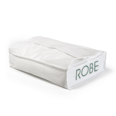 FOH RGB005BET84 9.25" W White Plastic Robe Bag