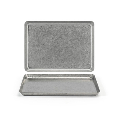FOH DAP083ANS22 8.25" W Rectangular Stainless Steel Mod Plate