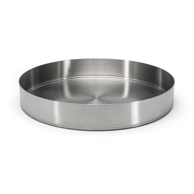 FOH DBO170BSS23 48 Oz. Round Stainless Steel Raised Rim Soho Bowl