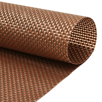 FOH XPM069COV83 16" W Canyon Vinyl Rectangle Metroweave Placemat