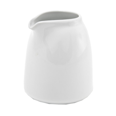 FOH TCR008WHP23 9 Oz. White Porcelain Round Sumo Pourer