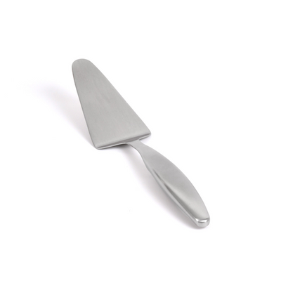 FOH BUT039BSS23 10.25" Silver Brushed Stainless Steel Cake Server