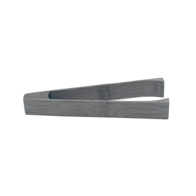 FOH BUT028GYB23 7.25" L Gray Bamboo Bali Tongs