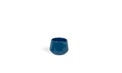 FOH TCR017BLP23 3 Oz. Lapis Porcelain Round High Gloss Bevel Pourer