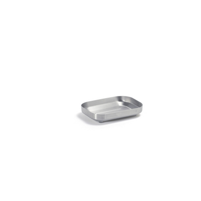 FOH RSD024BSS23 3.25" W Rectangular Stainless Steel Soap Dish
