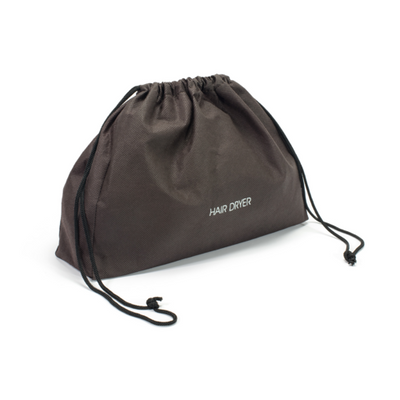 FOH RGB003BET86 9.5" W x 12.5" D x 3.5" H Brown Plastic Hair Dryer Bag