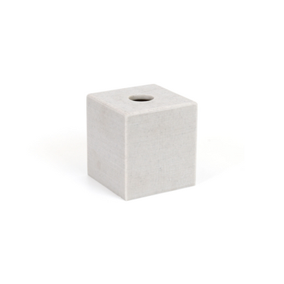 FOH RTB005GYR11 5" W Grey Composite Square Tissue Cover