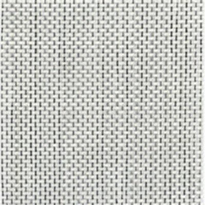 FOH XCO007GYV83 4" x 4" Mesh Gray Woeven Vinyl Square Metroweave Coaster