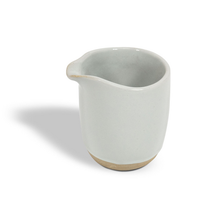 FOH TCR018BEP23 4 Oz. Ash Round Porcelain Without Handle Artefact Pourer