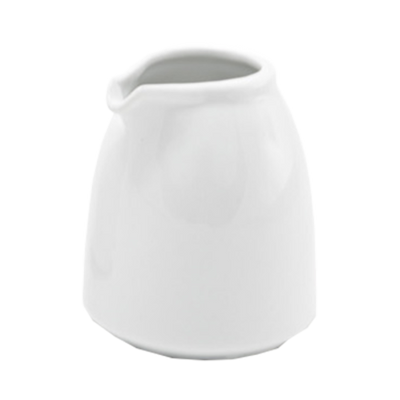 FOH TCR007WHP23 4 Oz. White Porcelain Round Sumo Pourer
