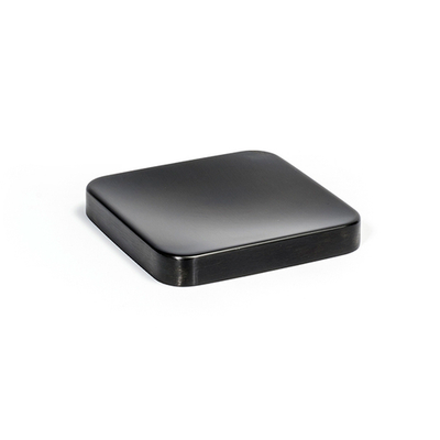 FOH RSD030BKS23 4" W Square Stainless Steel Tokyo Dish