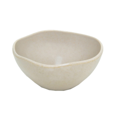 FOH DBO127NAB23 6 Oz. Round Natural Bamboo Biodegradable Platewise Organic Bowl