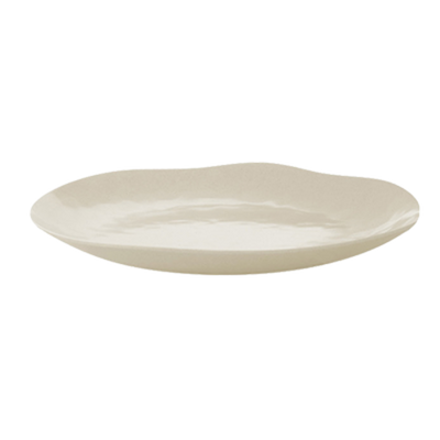 FOH DSP020NAB22 8.5" W Round Bamboo Platewise Organic Plate